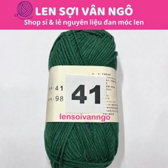 Len Susan 4 đan móc áo, khăn, thú bông, mũ... (cuộn 50gr) (26284)