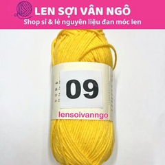 Len Susan 4 đan móc áo, khăn, thú bông, mũ... (cuộn 50gr) (26284)
