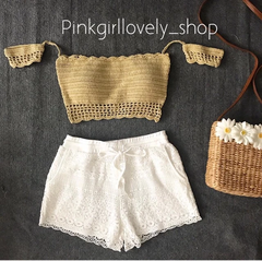 Quần ren (mặc phối với áo bikini) (26124)