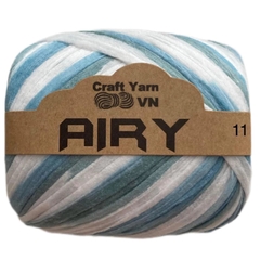 Sợi AIRY màu loang móc túi/mũ hè (cuộn 45gr) (26270)