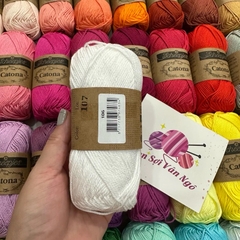 Sợi Scheepjes Catona nhập khẩu từ Hà Lan (cuộn 50gr) (26331)