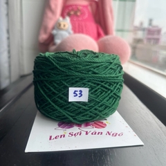 Sợi Macrame Cotton 2mm móc túi, mũ (cuộn 200gr) (26259)