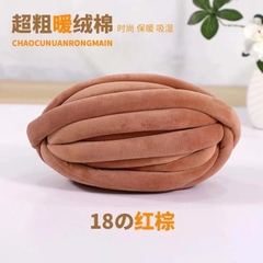 Len Chunky Nhung sợi to (cuộn 240gr) (26309)