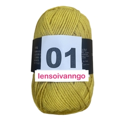 Len Milk Cotton 50gr (mác đen) (26276)