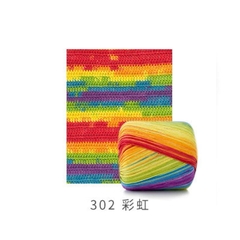 Sợi Lace Susan 3 màu loang móc đồ hè (cuộn 40gr) (26283)