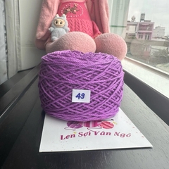 Sợi Macrame Cotton 2mm móc túi, mũ (cuộn 200gr) (26259)