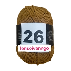 Len Milk Cotton 50gr (mác đen) (26276)