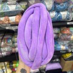 Len Chunky Nhung sợi to (cuộn 240gr) (26309)