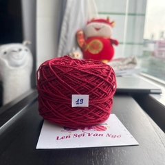 Sợi Macrame Cotton 2mm móc túi, mũ (cuộn 200gr) (26259)