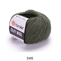 Len YarnArt SILKY WOOL (cuộn 25gr) (26321)