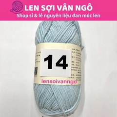 Len Susan 4 đan móc áo, khăn, thú bông, mũ... (cuộn 50gr) (26284)