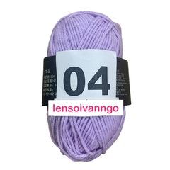 Len Milk Cotton 50gr (mác đen) (26276)