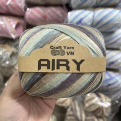 Sợi AIRY màu loang móc túi/mũ hè (cuộn 45gr) (26270)