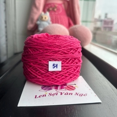 Sợi Macrame Cotton 2mm móc túi, mũ (cuộn 200gr) (26259)