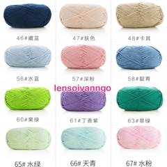 Len Susan 5 đan móc áo, khăn, thú bông, mũ... (cuộn 100gr) (26286)