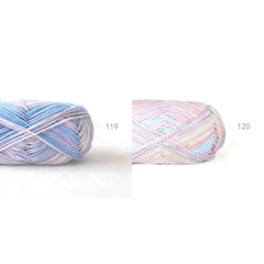 Len Baby Yarn màu loang (cuộn 40gr) (26281)