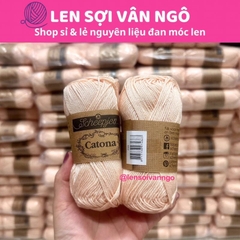 Sợi Scheepjes Catona nhập khẩu từ Hà Lan (cuộn 50gr) (26331)