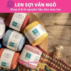 Sợi lace Susan 3 đan móc áo hè, thú bông (cuộn 40gr) (26282)