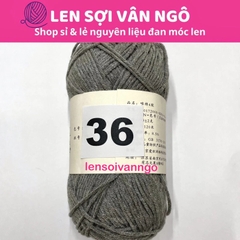 Len Susan 4 đan móc áo, khăn, thú bông, mũ... (cuộn 50gr) (26284)