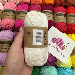 Sợi Scheepjes Catona nhập khẩu từ Hà Lan (cuộn 50gr) (26331)