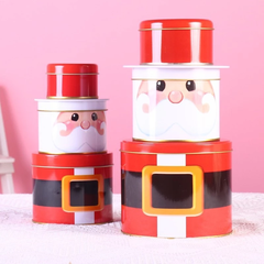 Hộp decor hình ông già Noel / người tuyết (26055)