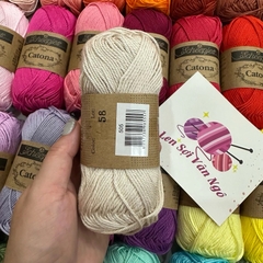 Sợi Scheepjes Catona nhập khẩu từ Hà Lan (cuộn 50gr) (26331)