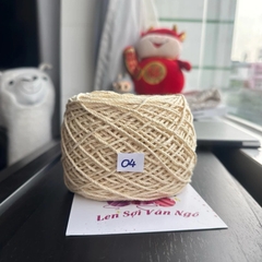 Sợi Macrame Cotton 2mm móc túi, mũ (cuộn 200gr) (26259)