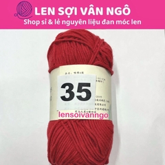 Len Susan 4 đan móc áo, khăn, thú bông, mũ... (cuộn 50gr) (26284)