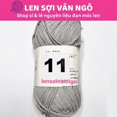 Len Susan 4 đan móc áo, khăn, thú bông, mũ... (cuộn 50gr) (26284)