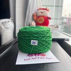 Sợi Macrame Cotton 2mm móc túi, mũ (cuộn 200gr) (26259)