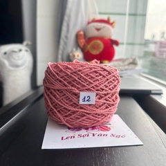 Sợi Macrame Cotton 2mm móc túi, mũ (cuộn 200gr) (26259)