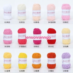 Len Baby Yarn hàng loại 1 (cuộn 40gr) (26280)