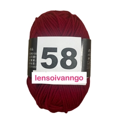 Len Milk Cotton 50gr (mác đen) (26276)