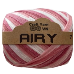 Sợi AIRY màu loang móc túi/mũ hè (cuộn 45gr) (26270)