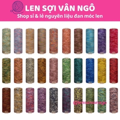Sợi dệt 2mm màu loang (cuộn 125gr) (26264)