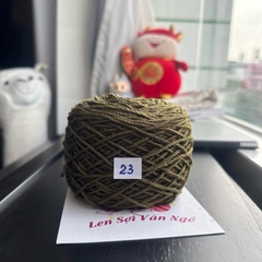 Sợi Macrame Cotton 2mm móc túi, mũ (cuộn 200gr) (26259)