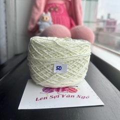 Sợi Macrame Cotton 2mm móc túi, mũ (cuộn 200gr) (26259)