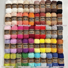 Sợi Scheepjes Catona nhập khẩu từ Hà Lan (cuộn 50gr) (26331)