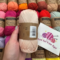 Sợi Scheepjes Catona nhập khẩu từ Hà Lan (cuộn 50gr) (26331)