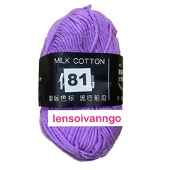 Len Milk Cotton 50gr (mác đen) (26276)