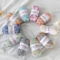 Len Baby Yarn màu loang (cuộn 40gr) (26281)
