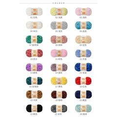 Len nhung Chenille (cuộn 100gr) (26301)