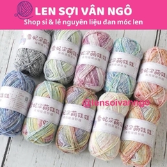 Len Baby Yarn màu loang (cuộn 40gr) (26281)