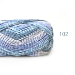 Len Baby Yarn màu loang (cuộn 40gr) (26281)