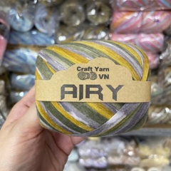 Sợi AIRY màu loang móc túi/mũ hè (cuộn 45gr) (26270)