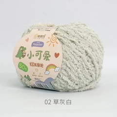 Len bông xù Xiaoke sợi 3mm (cuộn 50gr) (26296)