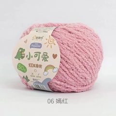 Len bông xù Xiaoke sợi 3mm (cuộn 50gr) (26296)