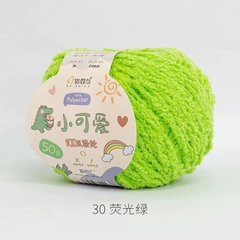 Len bông xù Xiaoke sợi 3mm (cuộn 50gr) (26296)