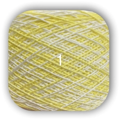 Sợi Cotton Việt Nam 1mm màu loang (cuộn 100gr) (26256)