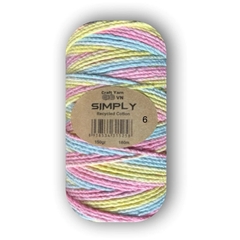 Sợi SIMPLY màu loang móc túi/mũ hè (cuộn 150gr) (26261)